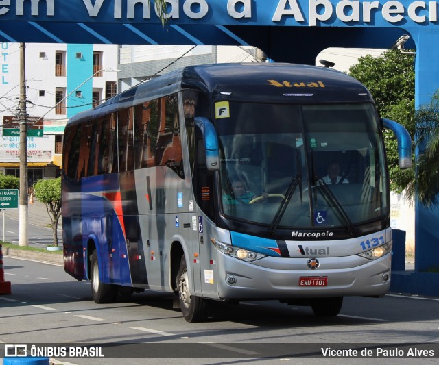 Viação Atual 1131 na cidade de Aparecida, São Paulo, Brasil, por Vicente de Paulo Alves. Número da foto: #10276889.