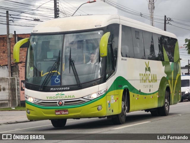 Tropicana Turismo 5849 na cidade de Rio Largo, Alagoas, Brasil, por Luiz Fernando. Número da foto: #10277252.
