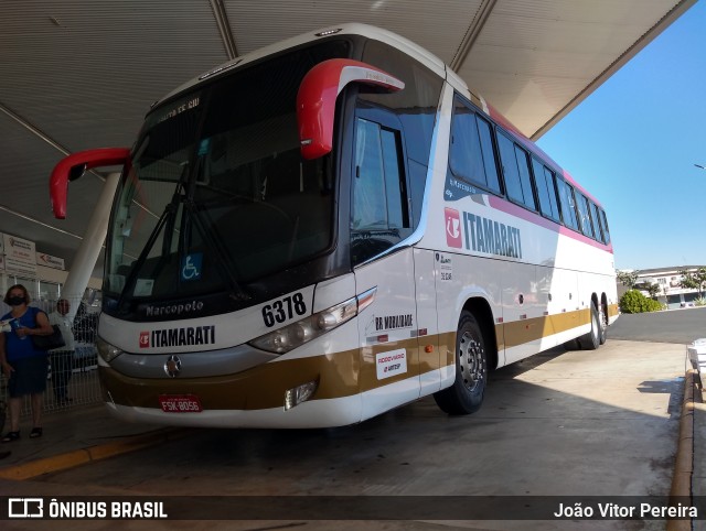 Expresso Itamarati 6378 na cidade de Fernandópolis, São Paulo, Brasil, por João Vitor Pereira. Número da foto: #10278900.