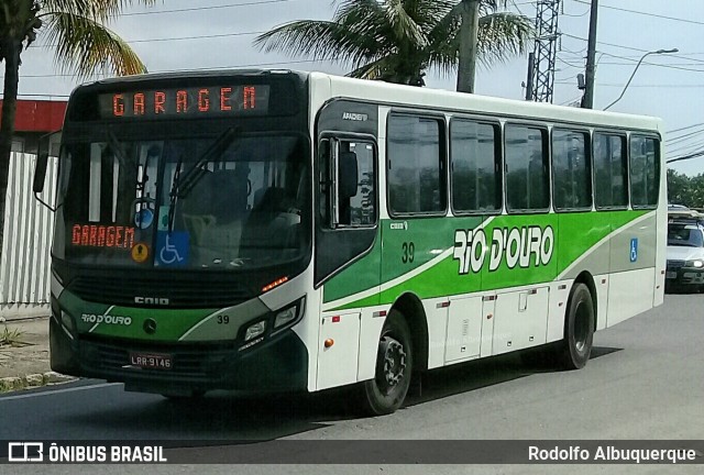 Rio D´Ouro Transportes Coletivos 39 na cidade de São João de Meriti, Rio de Janeiro, Brasil, por Rodolfo Albuquerque. ID da foto: 10277223.