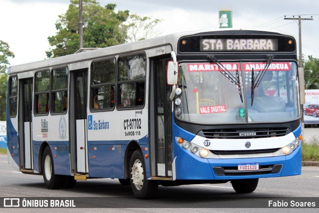 ViaBus Transportes CT-97702 na cidade de Ananindeua, Pará, Brasil, por Fabio Soares. ID da foto: 10277160.