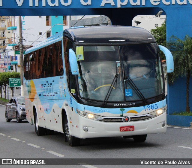 Transportadora Turística Natal 1385 na cidade de Aparecida, São Paulo, Brasil, por Vicente de Paulo Alves. Número da foto: #10276886.