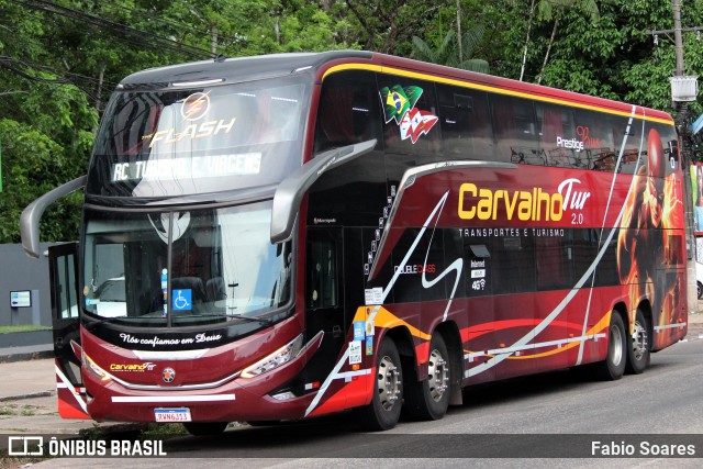 Carvalho Tur Transportes e Turismo 1011 na cidade de Belém, Pará, Brasil, por Fabio Soares. Número da foto: #10276949.
