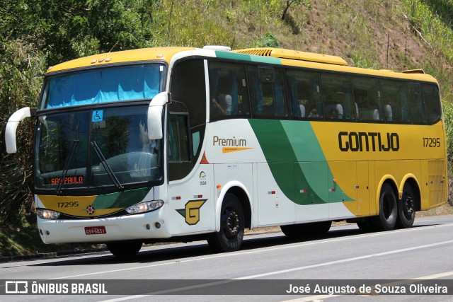 Empresa Gontijo de Transportes 17295 na cidade de Paracambi, Rio de Janeiro, Brasil, por José Augusto de Souza Oliveira. ID da foto: 10278893.