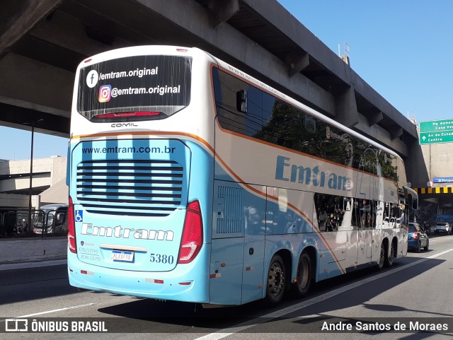 Emtram 5380 na cidade de São Paulo, São Paulo, Brasil, por Andre Santos de Moraes. Número da foto: #10277969.
