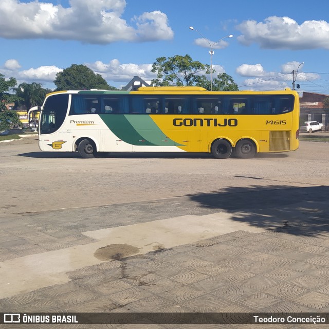 Empresa Gontijo de Transportes 14615 na cidade de Jeremoabo, Bahia, Brasil, por Teodoro Conceição. ID da foto: 10276665.