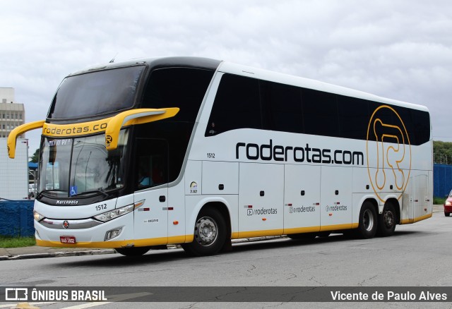 RodeRotas - Rotas de Viação do Triângulo 1512 na cidade de São Paulo, São Paulo, Brasil, por Vicente de Paulo Alves. ID da foto: 10276979.