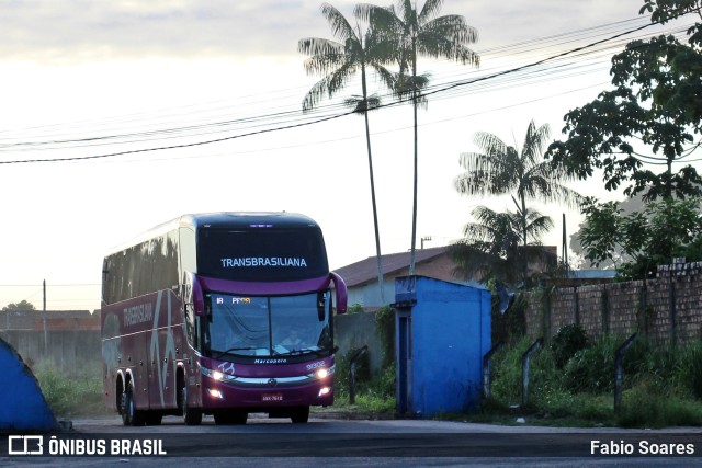 Transbrasiliana Transportes e Turismo 91302 na cidade de Santa Maria do Pará, Pará, Brasil, por Fabio Soares. ID da foto: 10279836.