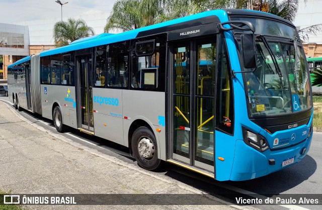 City Transporte Urbano Intermodal Sorocaba 2589 na cidade de Sorocaba, São Paulo, Brasil, por Vicente de Paulo Alves. Número da foto: #10280977.
