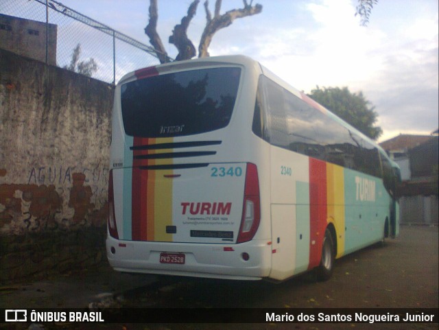 Turim Transportes e Serviços 2340 na cidade de Salvador, Bahia, Brasil, por Mario dos Santos Nogueira Junior. ID da foto: 10279731.