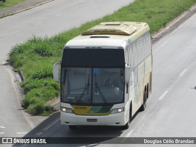 Empresa Gontijo de Transportes 12345 na cidade de Belo Horizonte, Minas Gerais, Brasil, por Douglas Célio Brandao. ID da foto: 10280341.