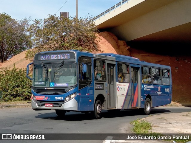 Transportes Capellini 19.085 na cidade de Campinas, São Paulo, Brasil, por José Eduardo Garcia Pontual. Número da foto: #10281235.