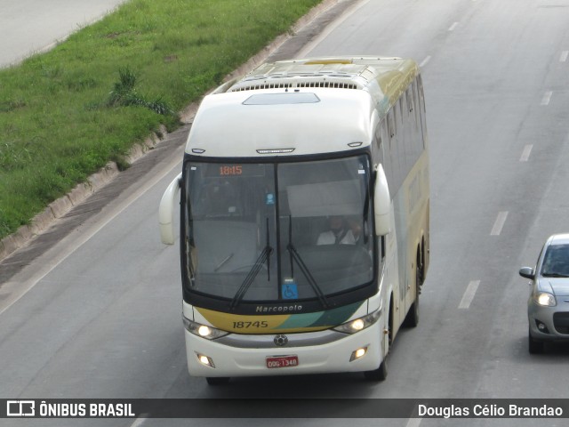Empresa Gontijo de Transportes 18745 na cidade de Belo Horizonte, Minas Gerais, Brasil, por Douglas Célio Brandao. Número da foto: #10280360.