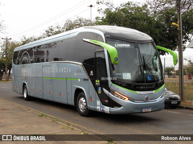 Viação Garcia 82118 na cidade de Paranavaí, Paraná, Brasil, por Robson Alves. ID da foto: 10282113.