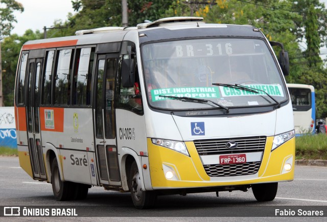 Transporte Alternativo de Ananindeua CV-00515 na cidade de Ananindeua, Pará, Brasil, por Fabio Soares. ID da foto: 10281431.