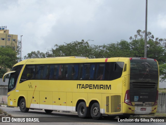 Viação Itapemirim 60037 na cidade de Caruaru, Pernambuco, Brasil, por Lenilson da Silva Pessoa. ID da foto: 10280301.