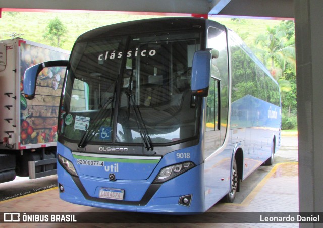UTIL - União Transporte Interestadual de Luxo 9018 na cidade de Queluz, São Paulo, Brasil, por Leonardo Daniel. Número da foto: #10280617.