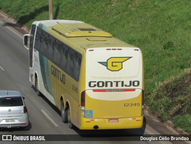 Empresa Gontijo de Transportes 12345 na cidade de Belo Horizonte, Minas Gerais, Brasil, por Douglas Célio Brandao. ID da foto: 10280345.