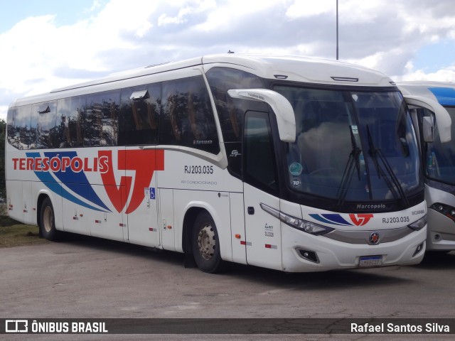 Viação Teresópolis RJ 203.035 na cidade de São Paulo, São Paulo, Brasil, por Rafael Santos Silva. Número da foto: #10279622.