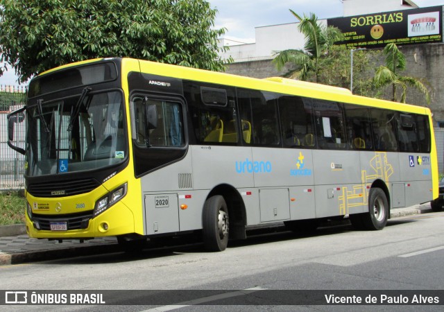 City Transporte Urbano Intermodal Sorocaba 2680 na cidade de Sorocaba, São Paulo, Brasil, por Vicente de Paulo Alves. ID da foto: 10280987.