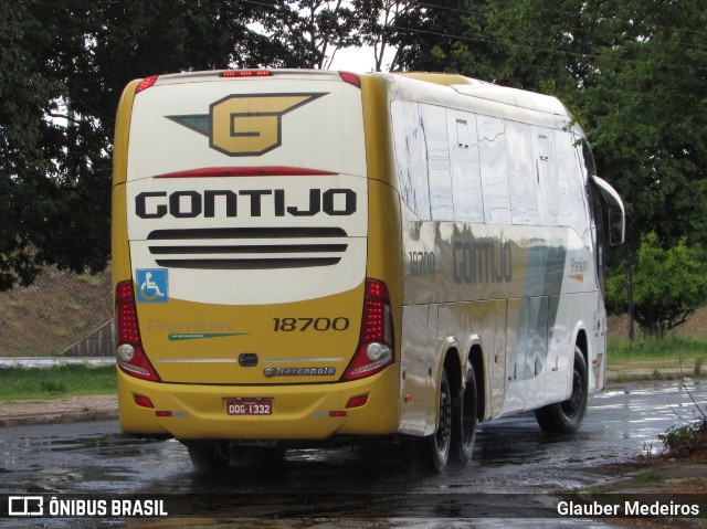 Empresa Gontijo de Transportes 18700 na cidade de Teresina, Piauí, Brasil, por Glauber Medeiros. ID da foto: 10280231.