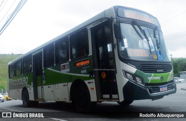 Rio D´Ouro Transportes Coletivos 11 na cidade de São João de Meriti, Rio de Janeiro, Brasil, por Rodolfo Albuquerque. Número da foto: #10279895.