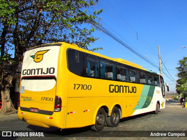 Empresa Gontijo de Transportes 17100 na cidade de Pirapora, Minas Gerais, Brasil, por Andrew Campos. ID da foto: 10282316.