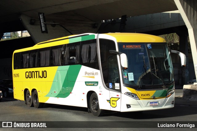 Empresa Gontijo de Transportes 15015 na cidade de Belo Horizonte, Minas Gerais, Brasil, por Luciano Formiga. ID da foto: 10280652.