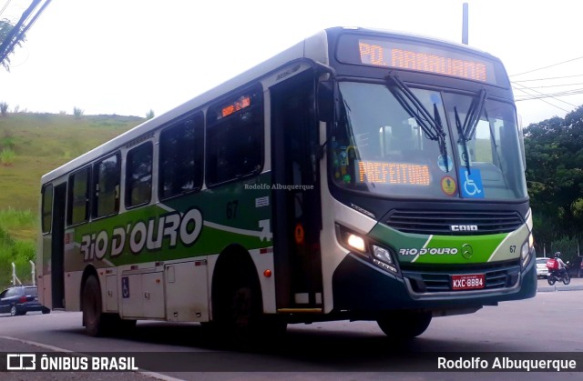 Rio D´Ouro Transportes Coletivos 67 na cidade de São João de Meriti, Rio de Janeiro, Brasil, por Rodolfo Albuquerque. Número da foto: #10279896.