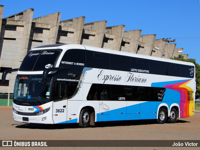 Expresso Floriano 3622 na cidade de Teresina, Piauí, Brasil, por João Victor. ID da foto: 10282500.