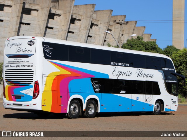 Expresso Floriano 3622 na cidade de Teresina, Piauí, Brasil, por João Victor. ID da foto: 10282503.