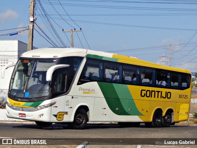 Empresa Gontijo de Transportes 18725 na cidade de Teresina, Piauí, Brasil, por Lucas Gabriel. ID da foto: 10282230.