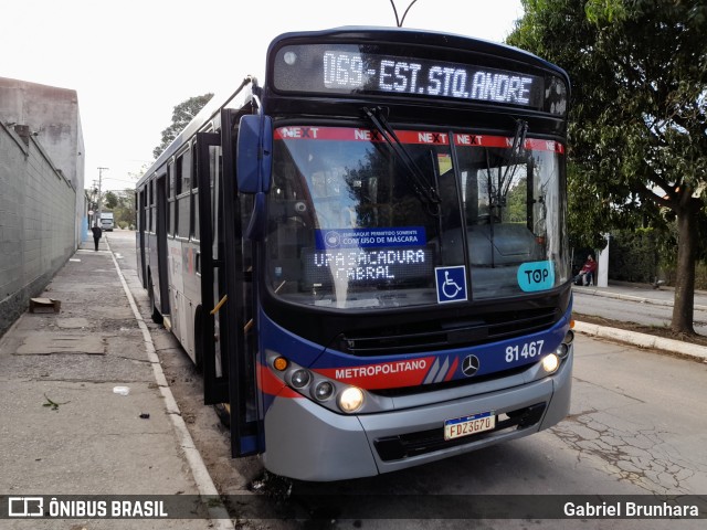 Next Mobilidade - ABC Sistema de Transporte 81.467 na cidade de São Paulo, São Paulo, Brasil, por Gabriel Brunhara. ID da foto: 10281049.