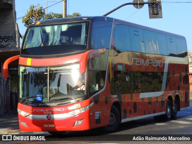 Viação Sampaio 11713 na cidade de Belo Horizonte, Minas Gerais, Brasil, por Adão Raimundo Marcelino. Número da foto: #10285495.