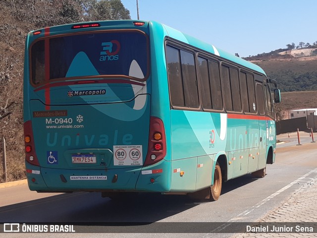 Univale Transportes M-0940 na cidade de Itabirito, Minas Gerais, Brasil, por Daniel Junior Sena. Número da foto: #10284411.
