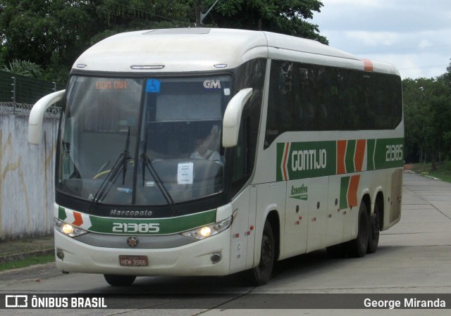 Empresa Gontijo de Transportes 21385 na cidade de Recife, Pernambuco, Brasil, por George Miranda. ID da foto: 10284655.