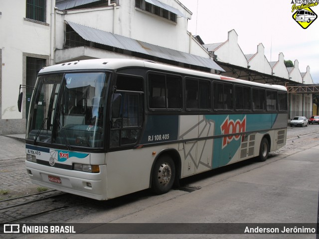 Auto Viação 1001 RJ 108.405 na cidade de Rio de Janeiro, Rio de Janeiro, Brasil, por Anderson Jerônimo. ID da foto: 10285632.