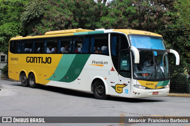 Empresa Gontijo de Transportes 16040 na cidade de São Paulo, São Paulo, Brasil, por Moaccir  Francisco Barboza. ID da foto: 10285028.