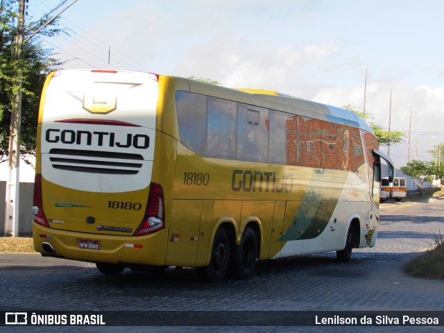 Empresa Gontijo de Transportes 18180 na cidade de Caruaru, Pernambuco, Brasil, por Lenilson da Silva Pessoa. ID da foto: 10283449.