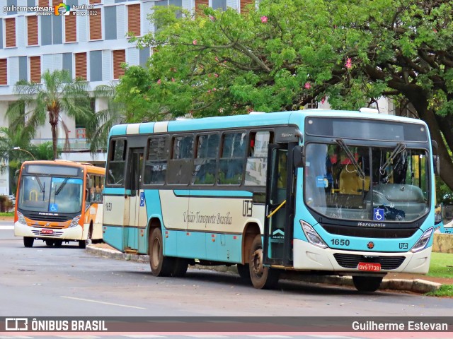 UTB - União Transporte Brasília 1650 na cidade de Brasília, Distrito Federal, Brasil, por Guilherme Estevan. ID da foto: 10283284.