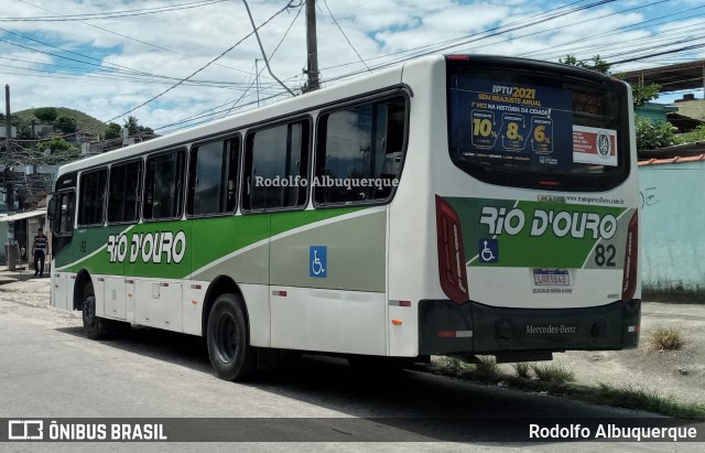 Rio D´Ouro Transportes Coletivos 82 na cidade de São João de Meriti, Rio de Janeiro, Brasil, por Rodolfo Albuquerque. Número da foto: #10285589.