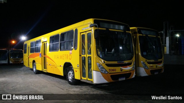 Via Metro Transportes Urbanos 3350 na cidade de Ilhéus, Bahia, Brasil, por Wesllei Santos. ID da foto: 10283387.