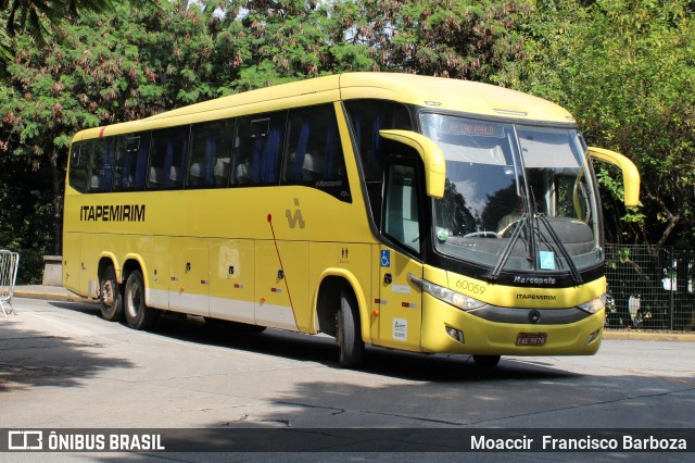 Viação Itapemirim 60059 na cidade de São Paulo, São Paulo, Brasil, por Moaccir  Francisco Barboza. Número da foto: #10285095.
