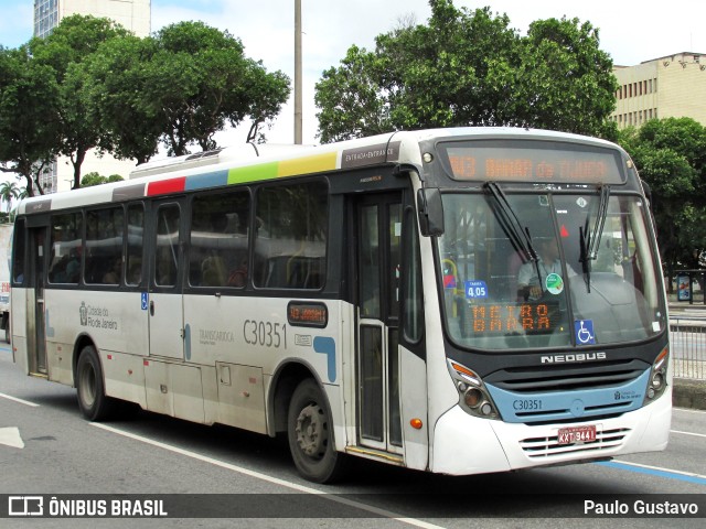 Transportes Futuro C30351 na cidade de Rio de Janeiro, Rio de Janeiro, Brasil, por Paulo Gustavo. ID da foto: 10283223.