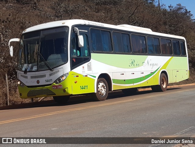 Rio Negro Fretamento e Turismo 14411 na cidade de Itabirito, Minas Gerais, Brasil, por Daniel Junior Sena. Número da foto: #10284380.