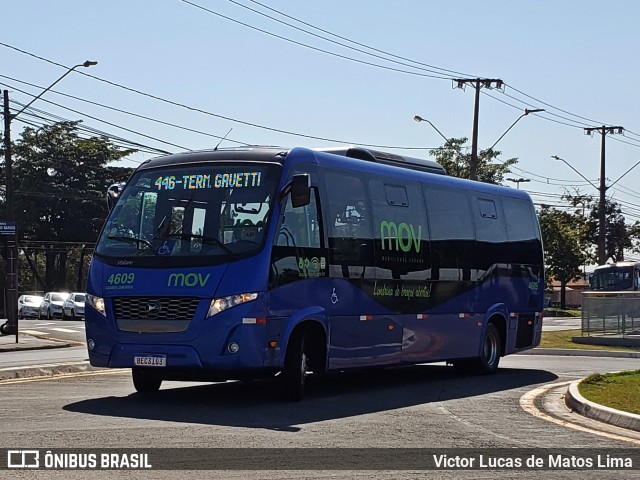 TCGL - Transportes Coletivos Grande Londrina 4609 na cidade de Londrina, Paraná, Brasil, por Victor Lucas de Matos Lima. ID da foto: 10283555.