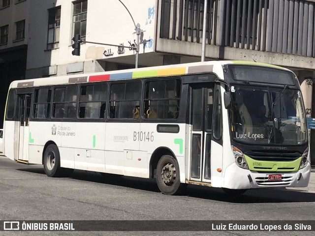 Transportes Paranapuan B10146 na cidade de Rio de Janeiro, Rio de Janeiro, Brasil, por Luiz Eduardo Lopes da Silva. ID da foto: 10287561.