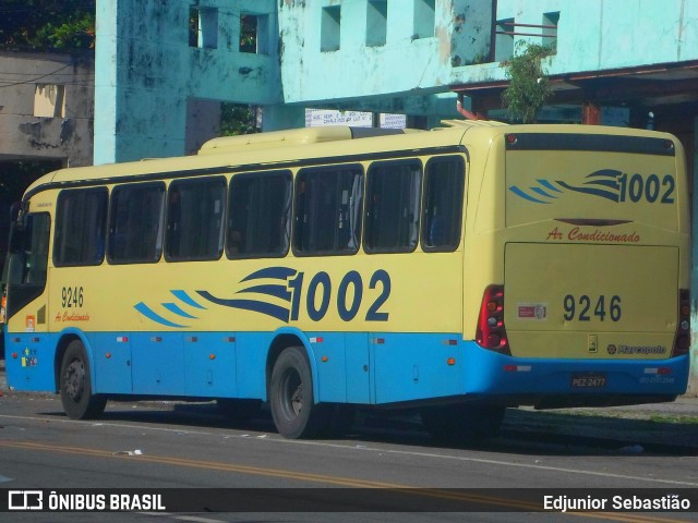 Expresso 1002 9246 na cidade de Recife, Pernambuco, Brasil, por Edjunior Sebastião. ID da foto: 10286903.