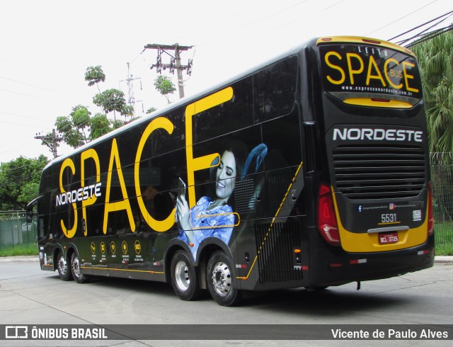 Expresso Nordeste 5531 na cidade de São Paulo, São Paulo, Brasil, por Vicente de Paulo Alves. Número da foto: #10287186.