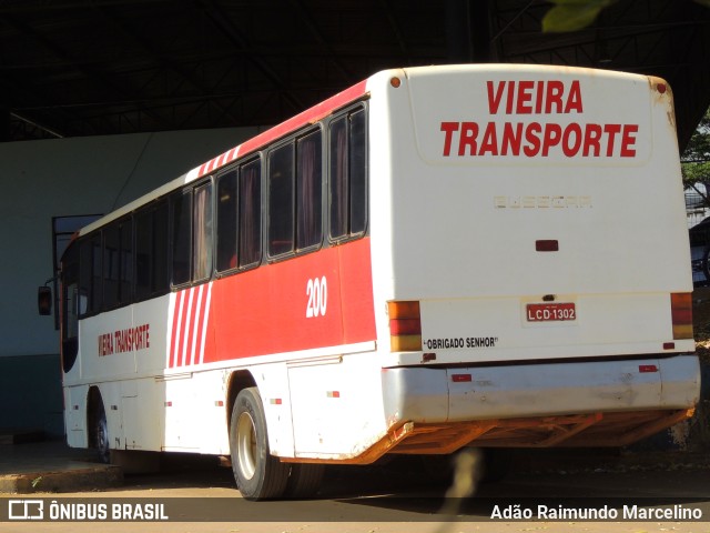 Vieira Transporte 200 na cidade de Unaí, Minas Gerais, Brasil, por Adão Raimundo Marcelino. ID da foto: 10288413.